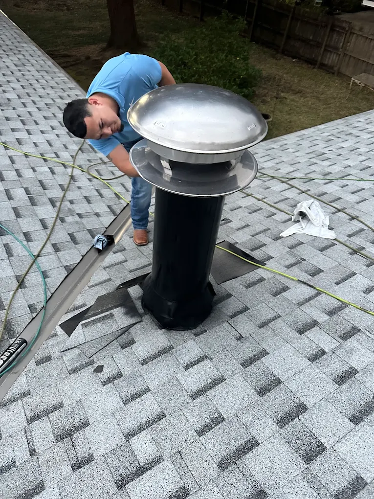 Colorwheel restoration specialist inspecting roofing work